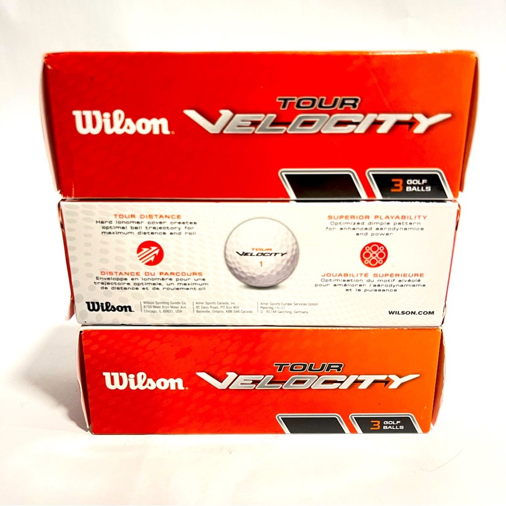 Wilson Tour Velocity Distance Golf Balls